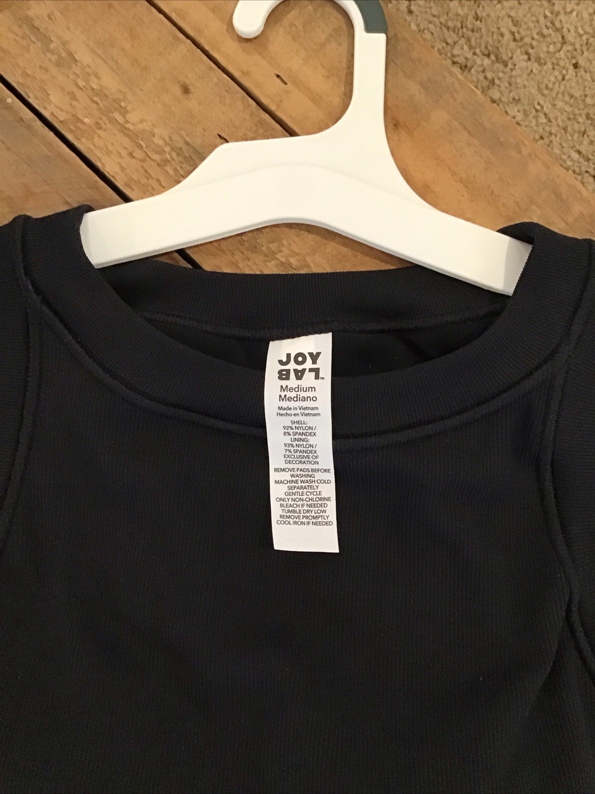 Women’s Seamless Bra Racerback Joy Lab Exercise Tank Size M Like Lulu NWT