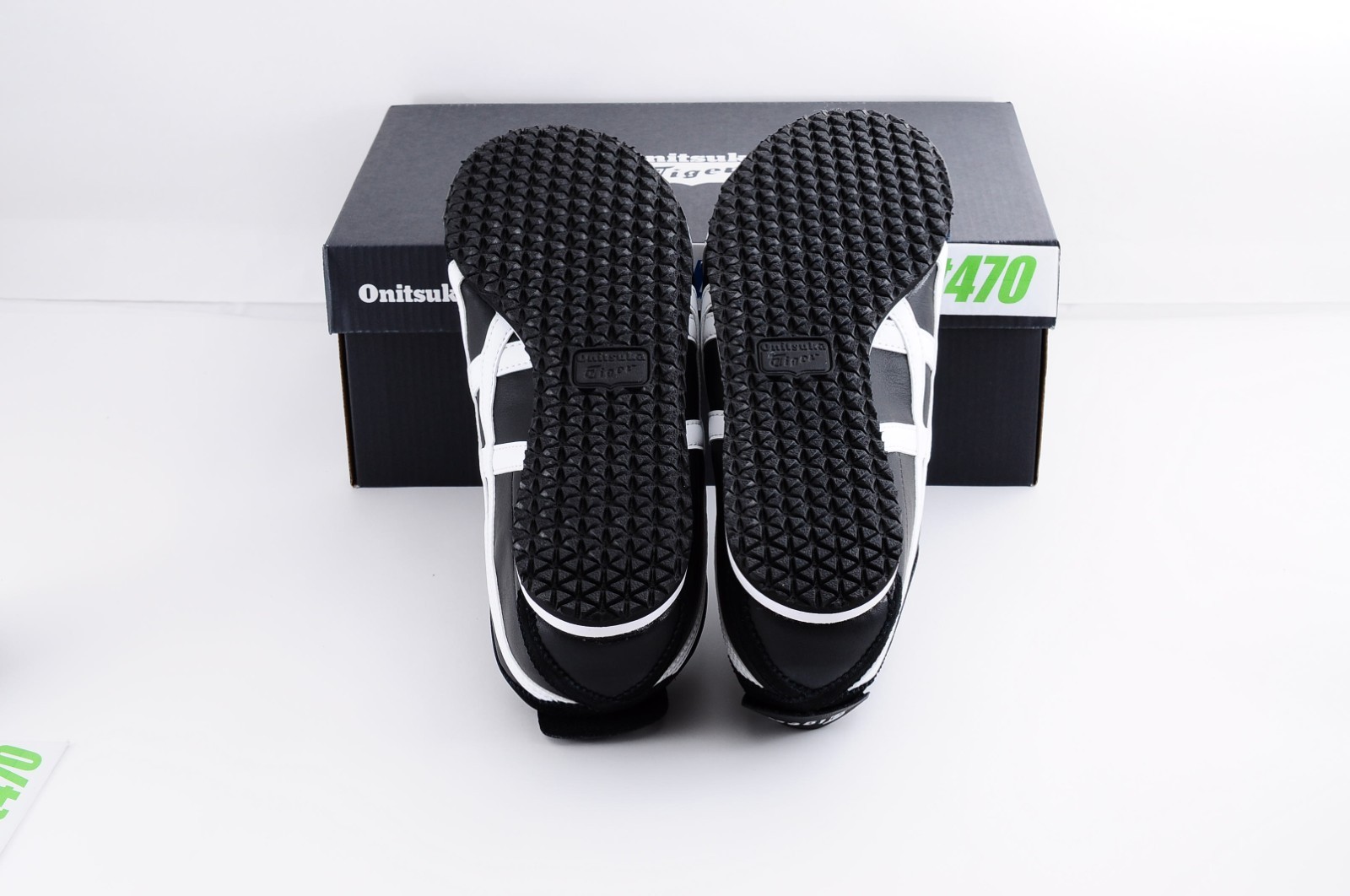 Onitsuka Tiger Genuine MEXICO 66 1183C102 BLACK /WHITE US Buyer No Import duties