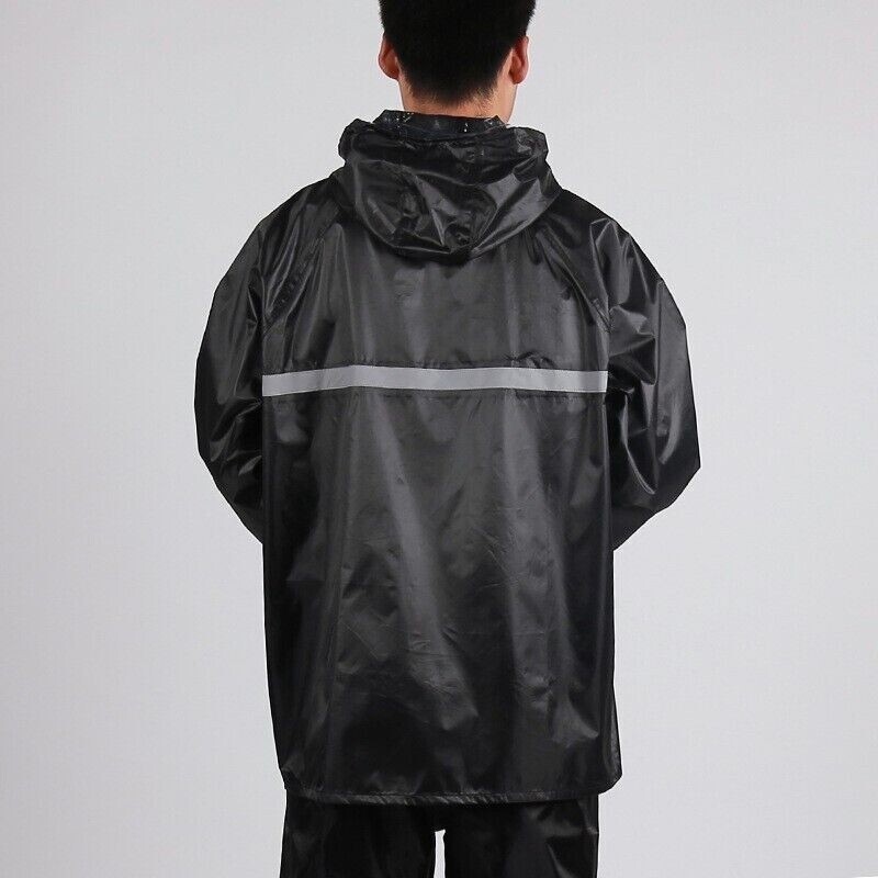 Waterproof Rain Suits Heavy Duty Raincoat Fishing Rain Gear Jacket & Pants Men