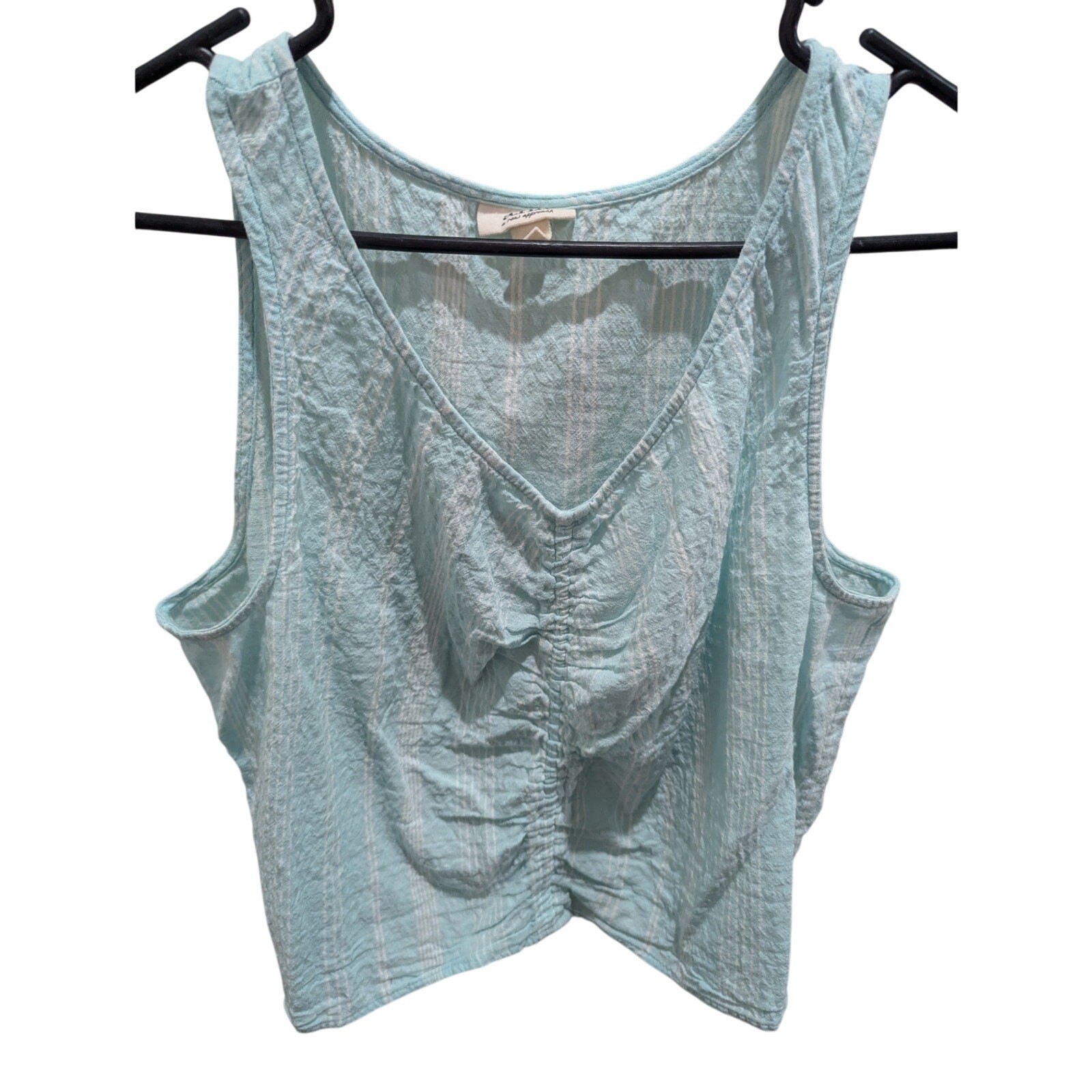 a.n.a. ANA a New Approach Women’s Size Large cropped tank top shirt blouse EUC