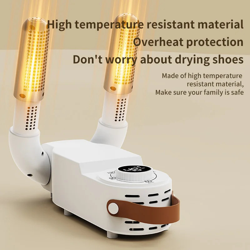 Shoe Dryer Electric Quick Dry Deodorizer Sterilizer Adjustable Timer Heater