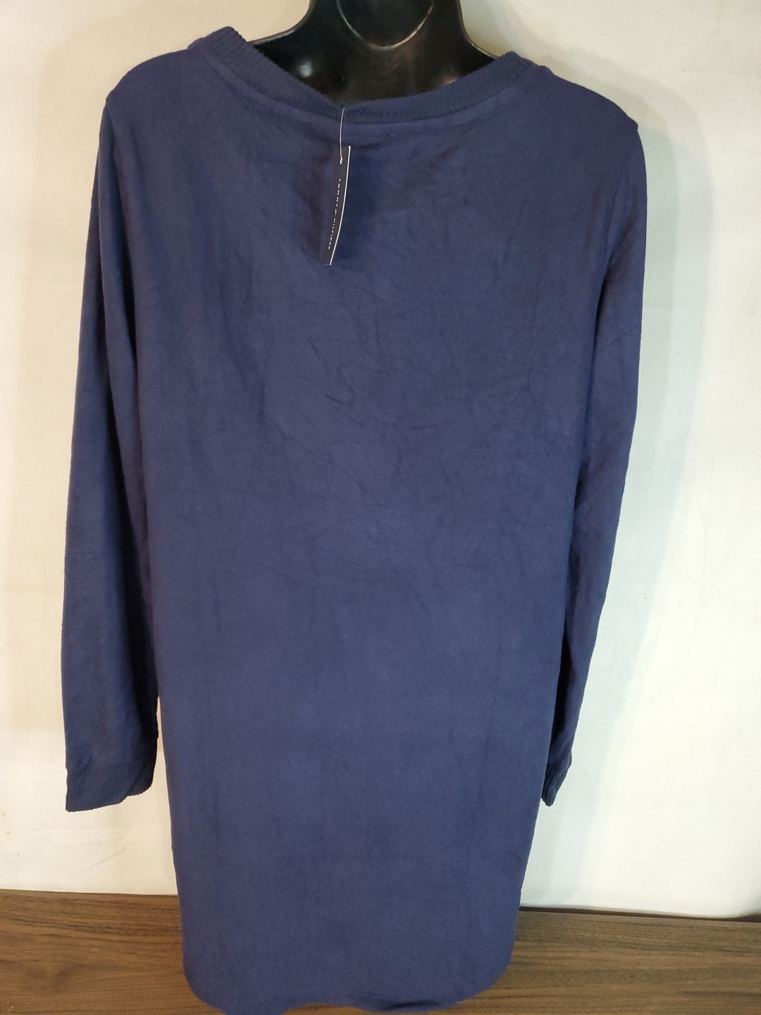 Tommy Hilfiger Long Sleeve Blue Women’s Nightshirt Size Small New with Tags