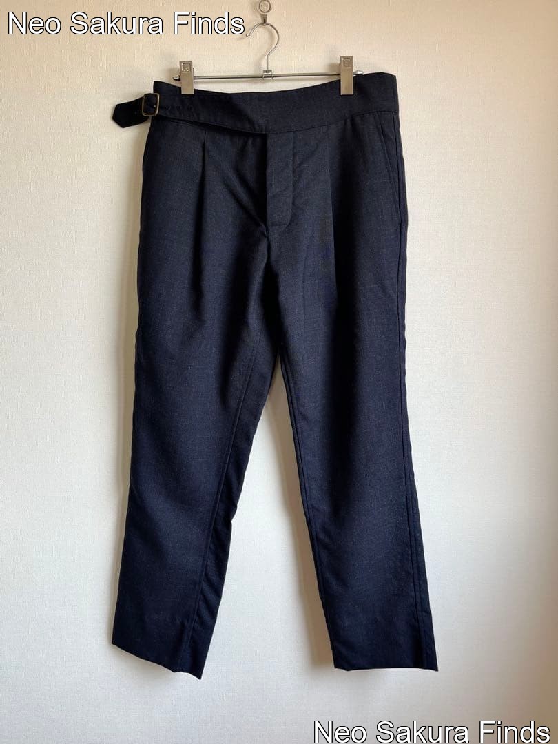 S.E.H KELLY Dress Trousers Size S Blue Gray Exclusive Design