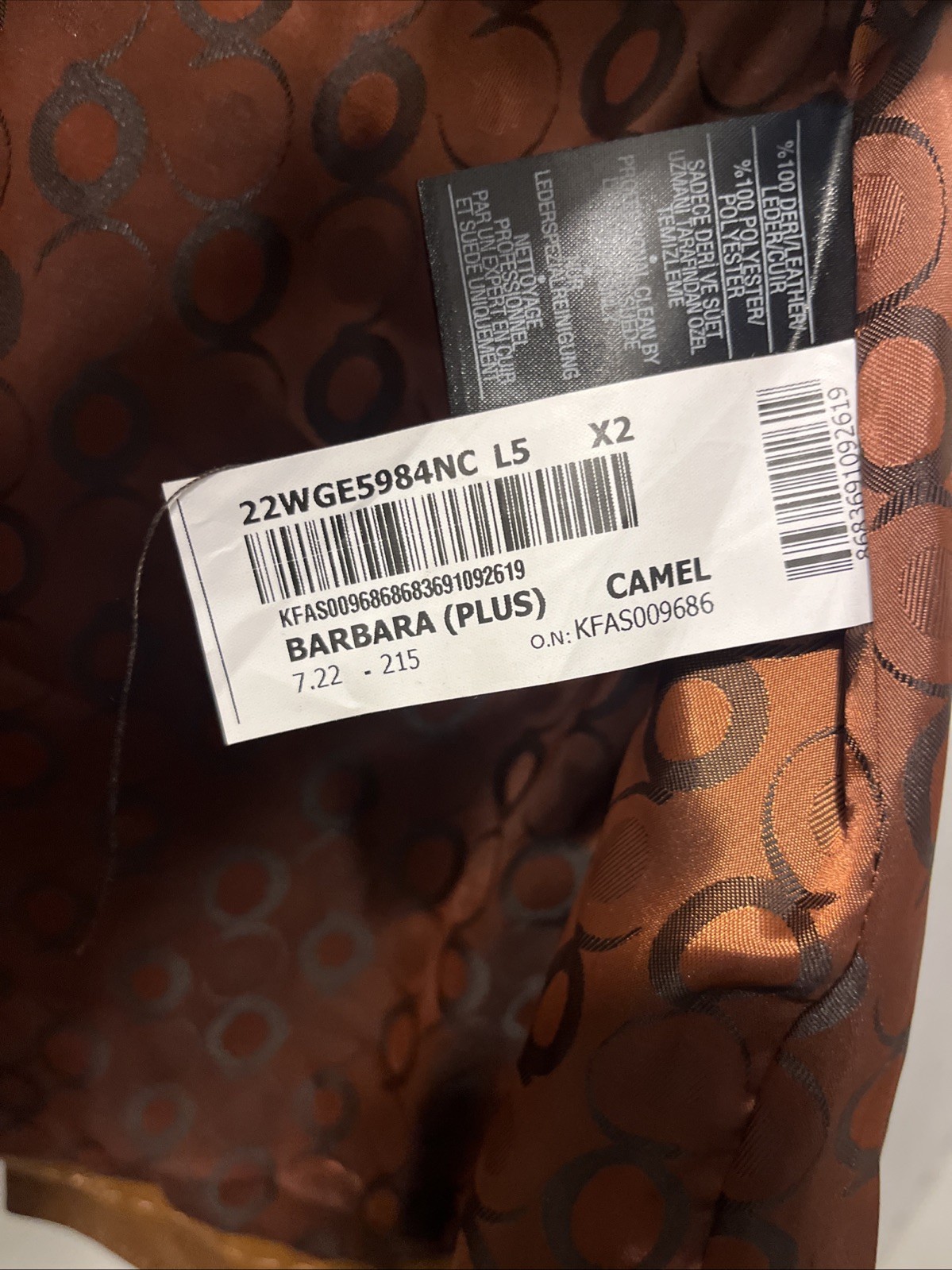 VTG Derimod Expo Jacket XS Color Camel 100% Leather EUC