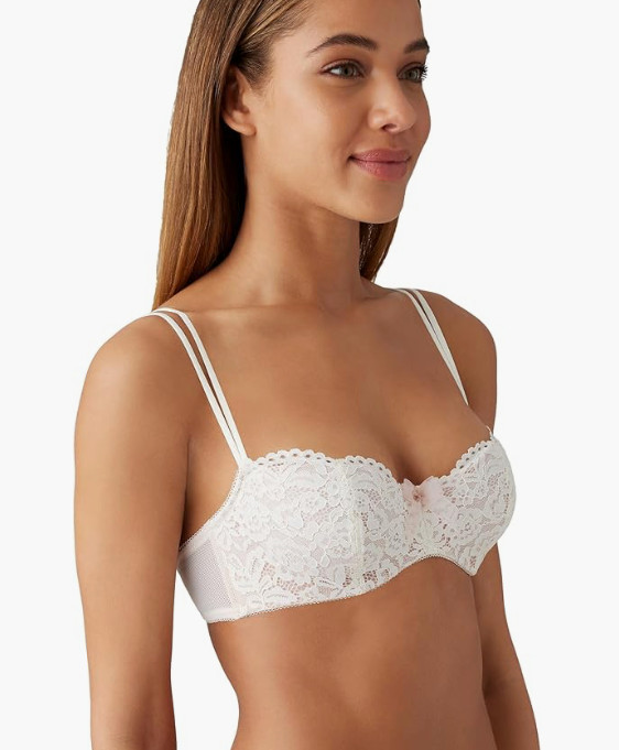 b.tempt’d Women’s Ciao Bella Balconette Bra Vanilla Ice Size 36DD 8223
