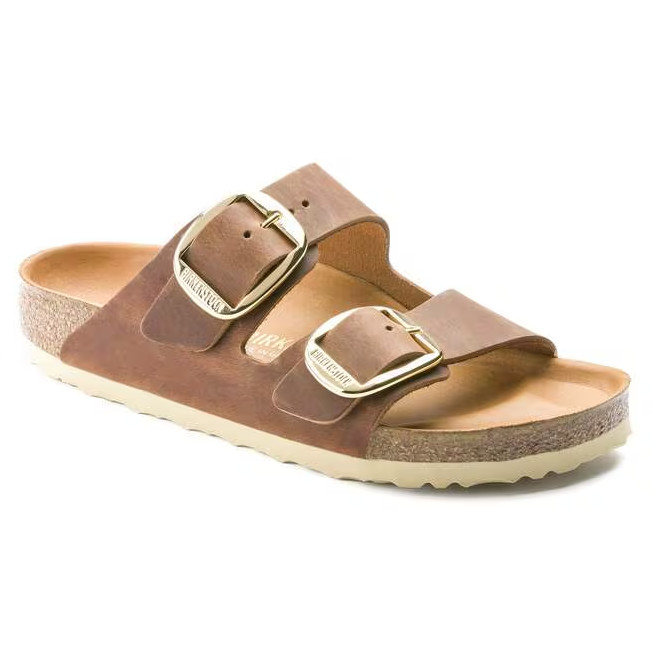 NWT Birkenstock Arizona Big Buckle Oiled Leather Unisex Adults All Size EU