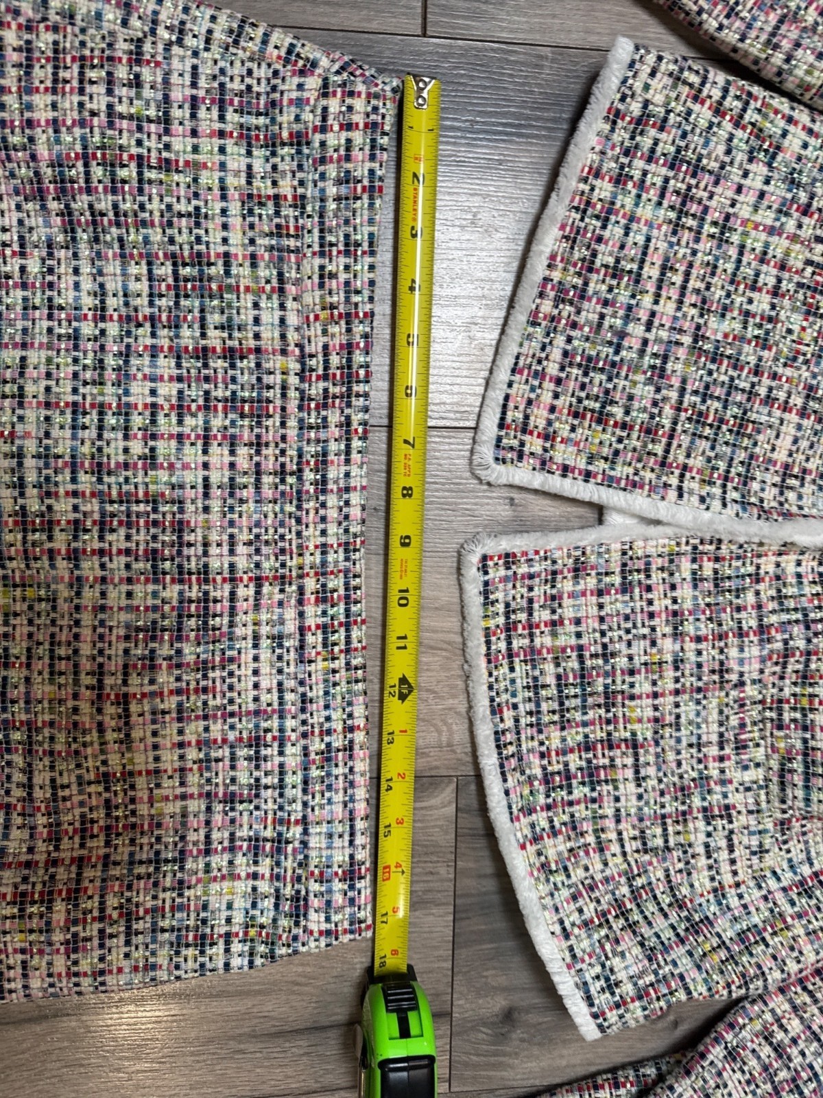 J. Crew Womens Tweed Jacket & Skirt Set Multicolor Size 12 Made In China