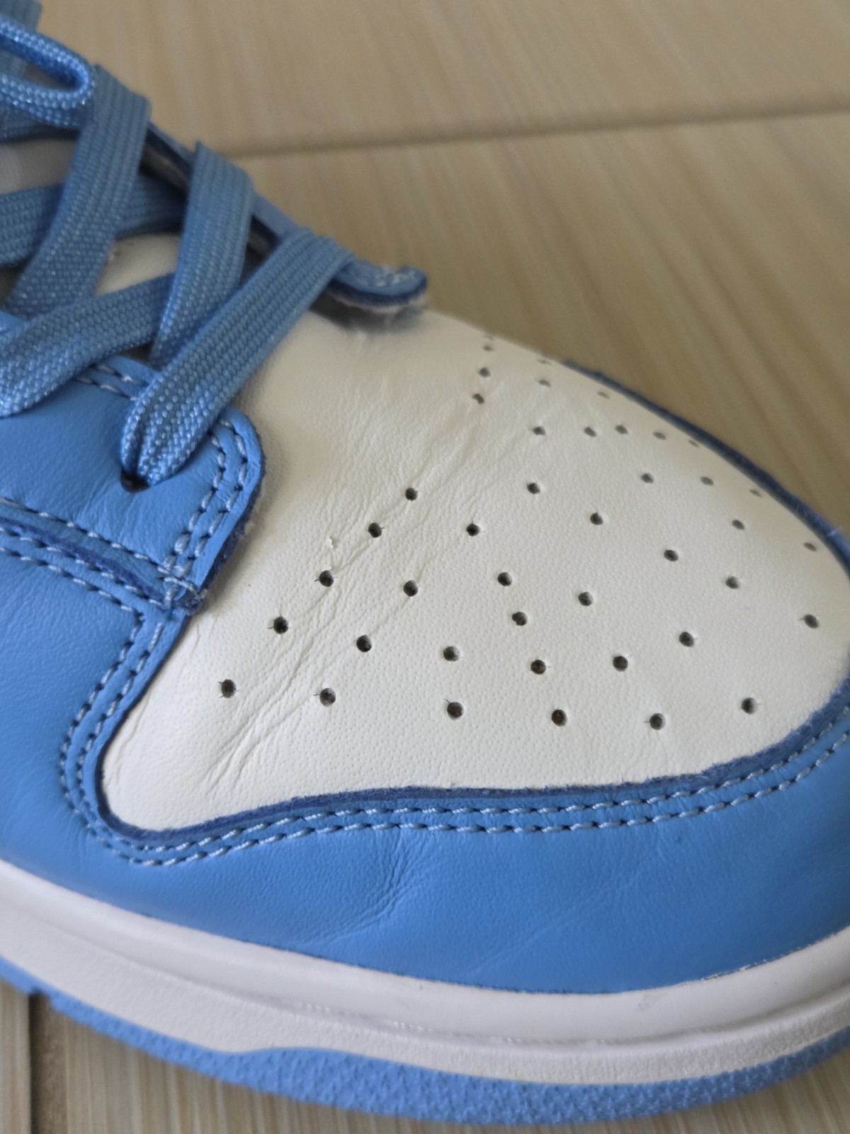 Nike Dunk Low University Blue White Sneakers DD1503-100 Mens 10 Womens 11