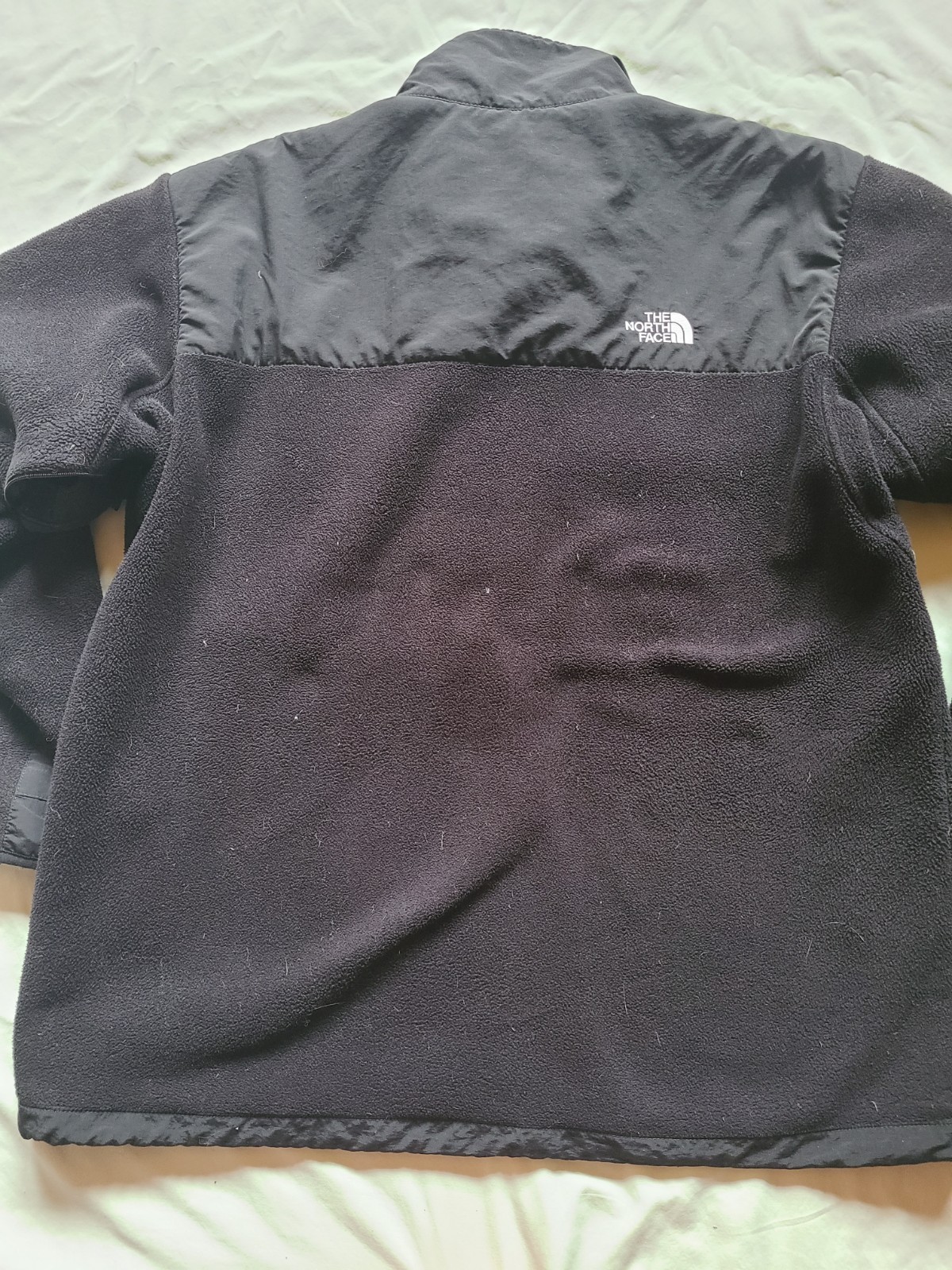 The North Face Fleece Jacket Polartec Denali Black Full Zip Mens XXL Soft Shell