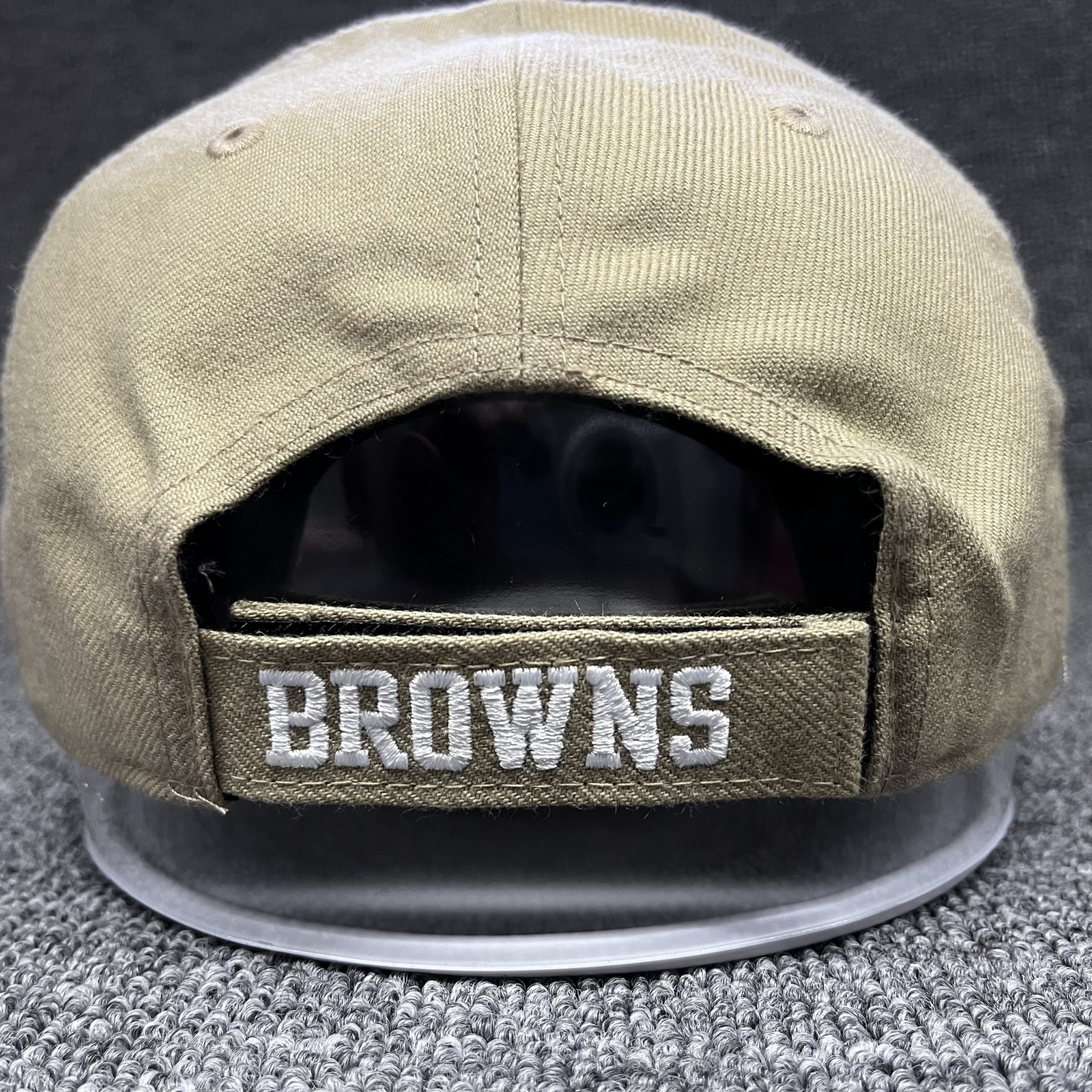 ’47 Brand Cleveland Browns Brownie Elf Strapback Khaki Hat Unknown