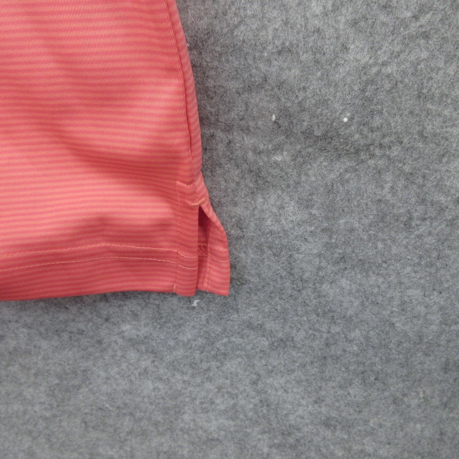 Greg Norman Polo Shirt Mens XL Pink ML75 PlayDry Performance Golf 100% Polyester
