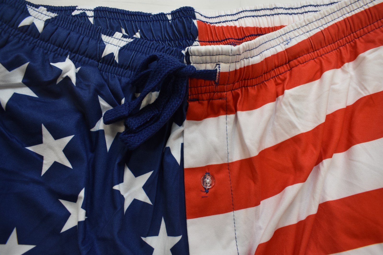 Bioworld Mens American Flag All Over Print Patriotic Sleep Pajama Pants New L