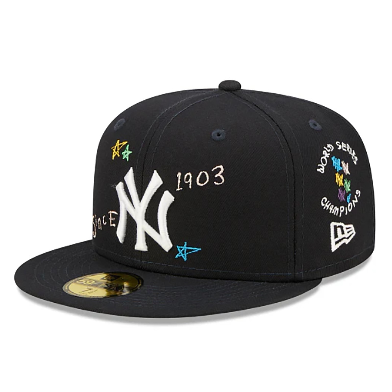 Brand New 59FIFTY Baseball Cap -MLB New York Yankees 2022 Scribble Fitted Hat