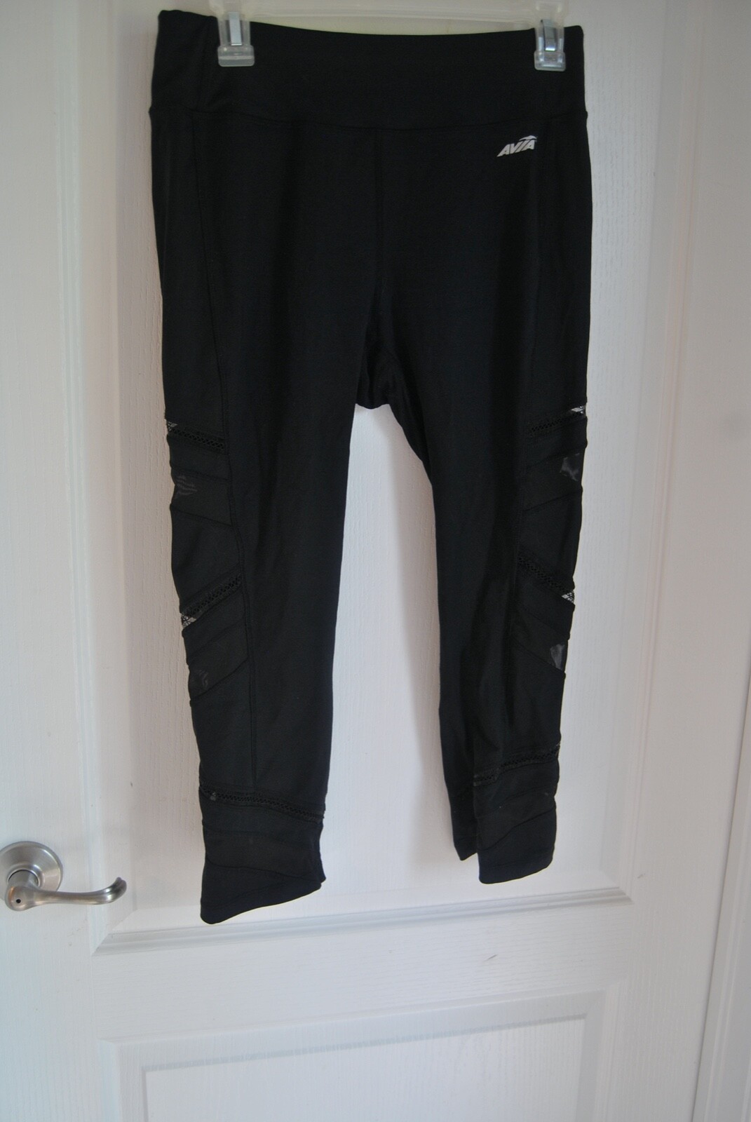 Youth Leggings by Avia Size M (8-10) Black in Color RN 15741