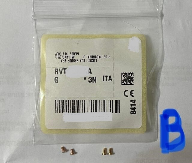 Ray Ban Replacement Lens Screws for Clubmaster RB3016 3507 Clubmaster Aluminum