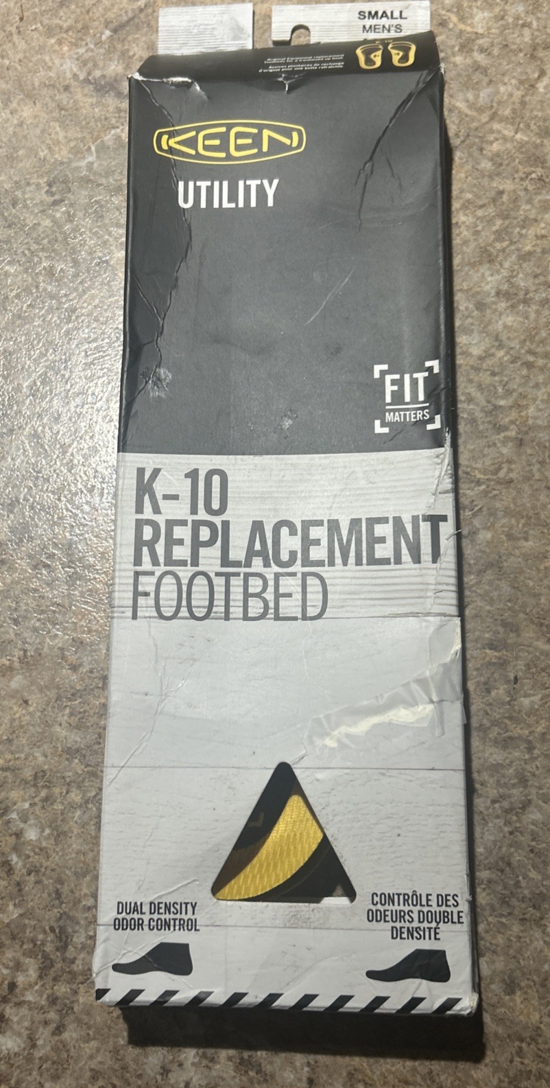 KEEN Utility Men’s K-10 Gel Insole Replacement Men’s Small 6.5-8