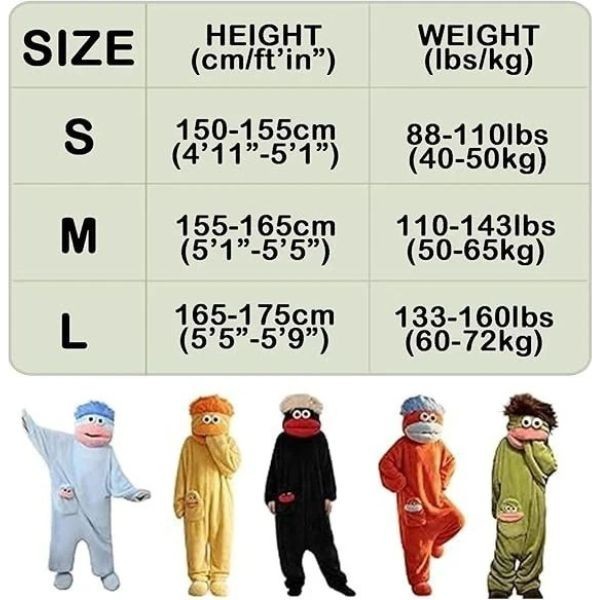 Dramatic Green Puppet Mascot Costume Big Mouth Character Halloween Party Suit