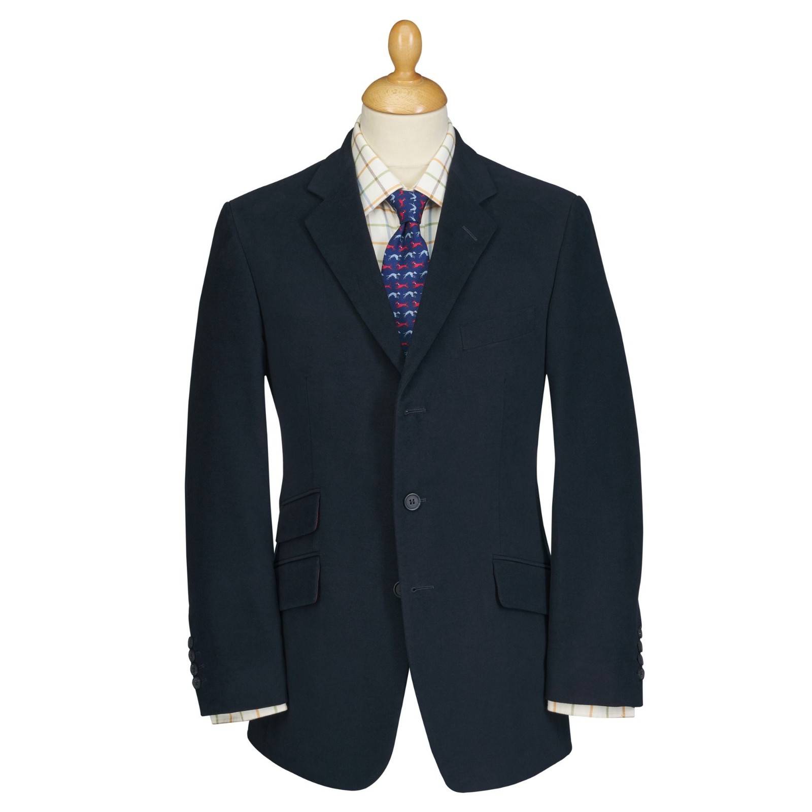 Cordings Men’s Laine Vierge Ticket Pocket Jacket – Navy