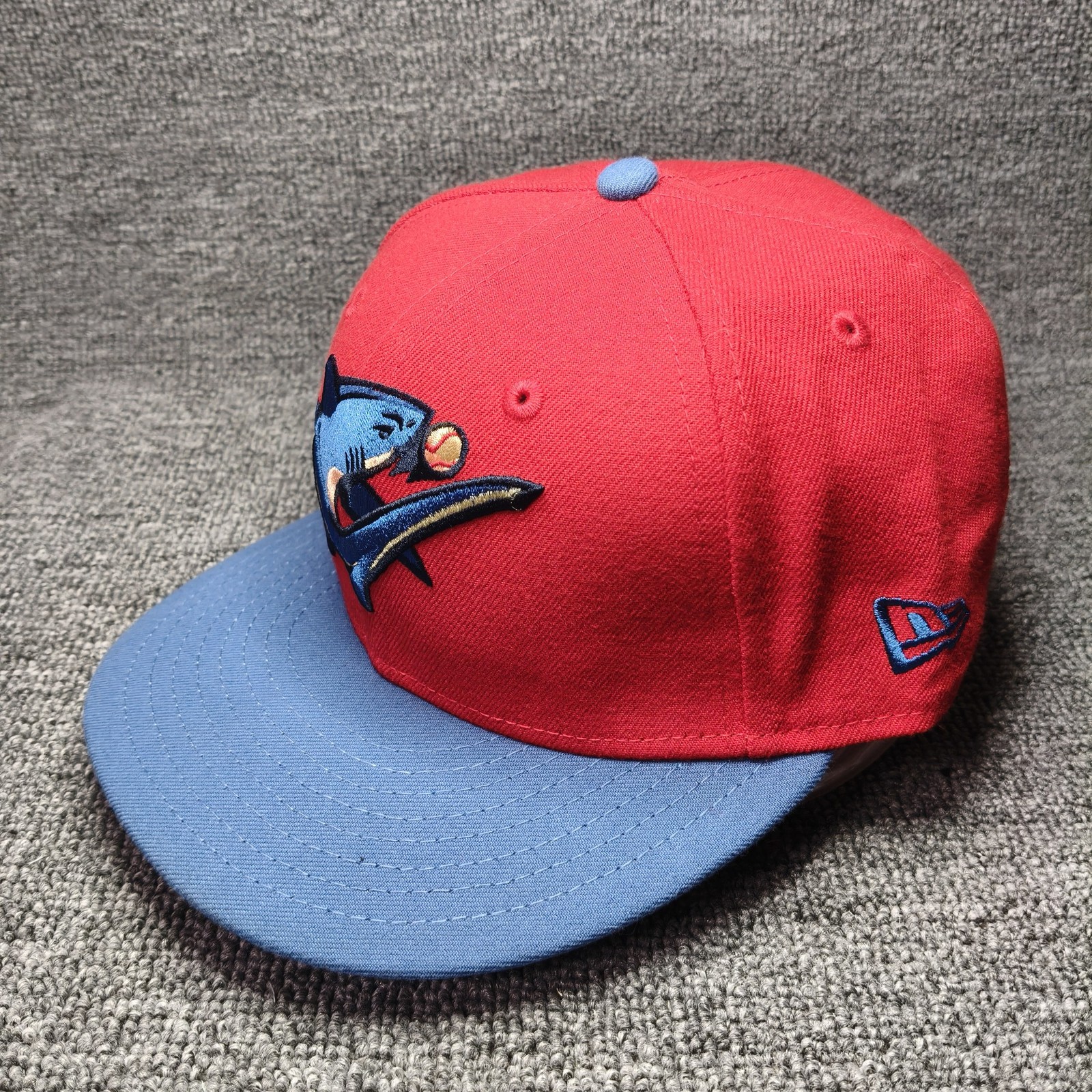 New Era Inland Empire 66ers 59FIFTY Fitted Red Blue 7 1 4 Hat