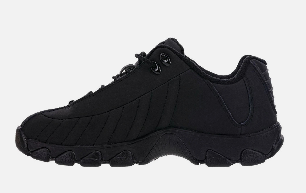K-Swiss Men’s ST329 CMF Sneaker Black/Black/Black – NEW