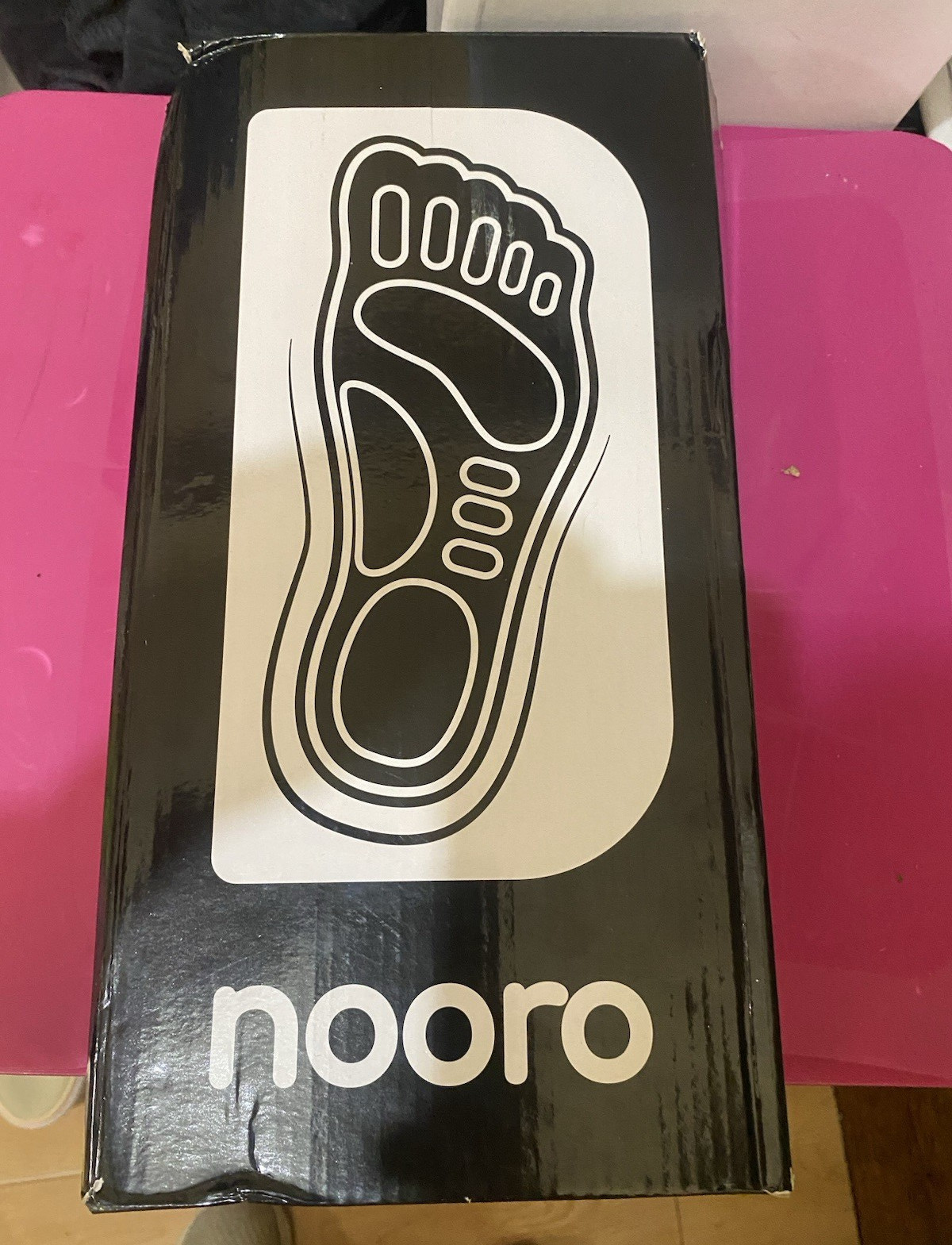 nooro Body & Foot Stimulator Silicone Shoe Insoles Pair MPN SM9141 SM9142