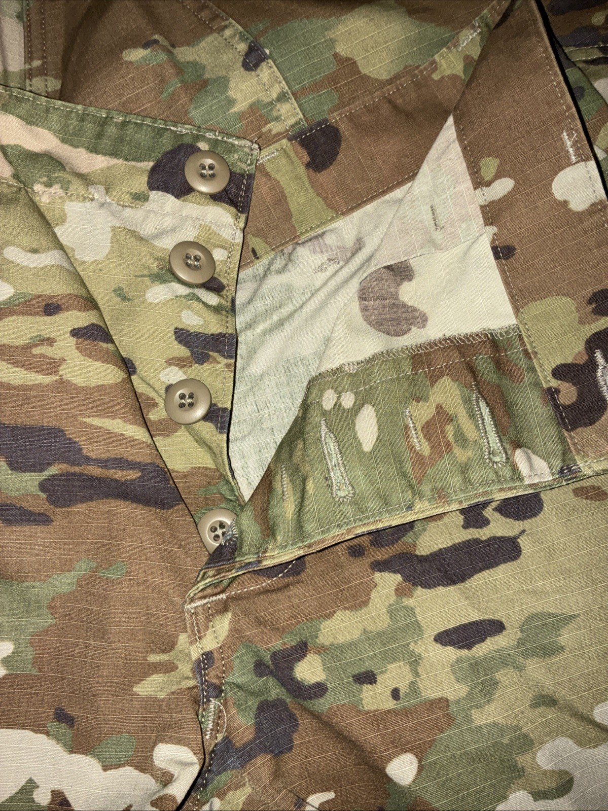 US Army Combat Uniform OCP Pants Medium Short Ripstop Unisex Military ACU