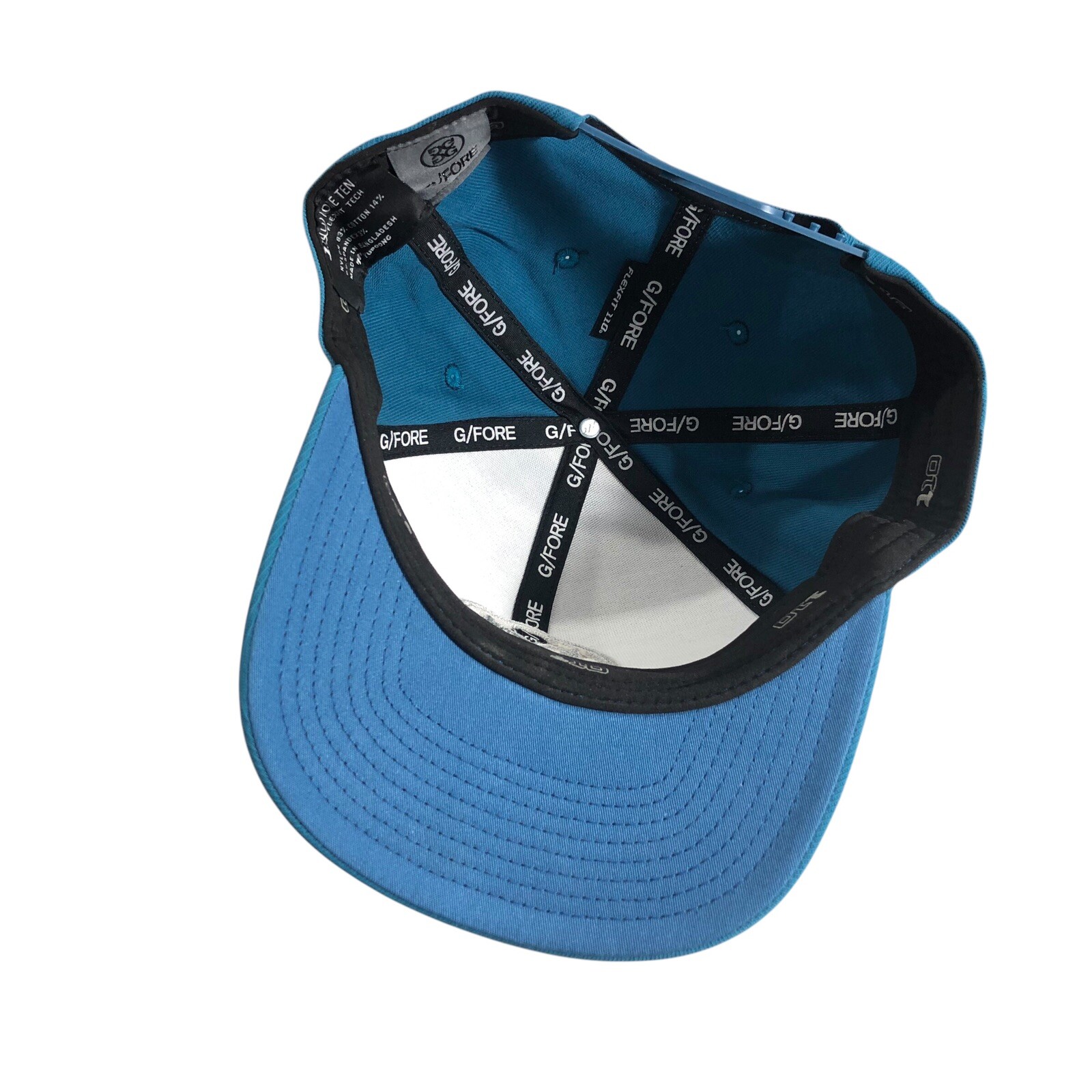 G FORE Hat Adult Cap OSFM Blue Circle G Design Flexfit 110 Snapback Golf Adjust