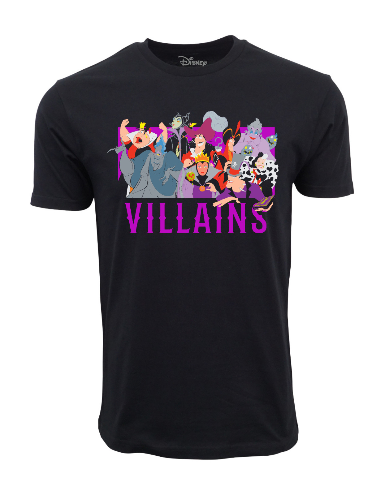 DISNEY VILLAINS GRAPHIC T SHIRT