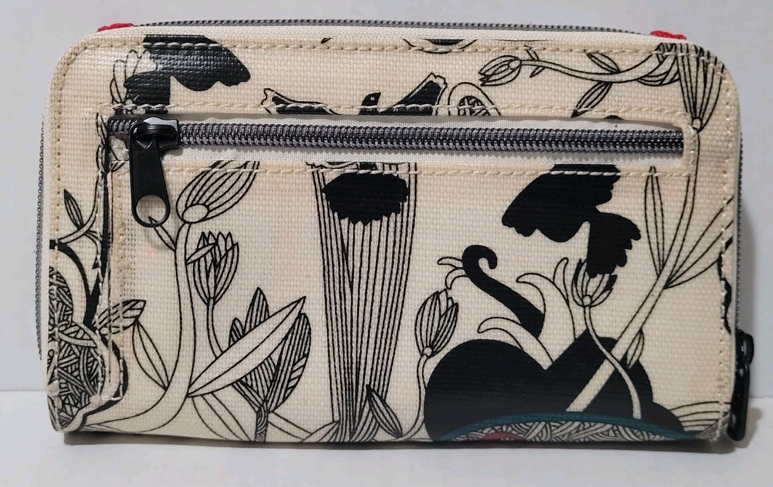 Sakroots Multifunctional Zip Around Wallet Peace