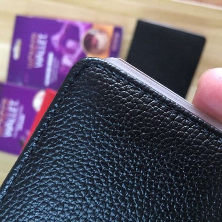3 Pcs Original Wonder Wallet Amazing Thin Slim RFID Leather Wallet As Seen on TV