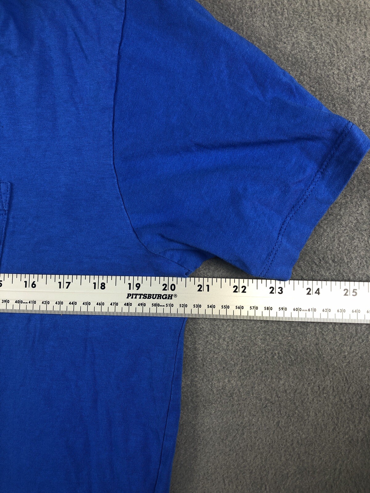 U S Polo Assn Shirt Mens Size M Blue T-Shirt Short Sleeve Crew Neck Pocket Basic