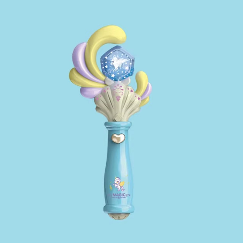 Funny Princess Light Up Snowflake Wand Flashing Snow Star Wands Children Toys