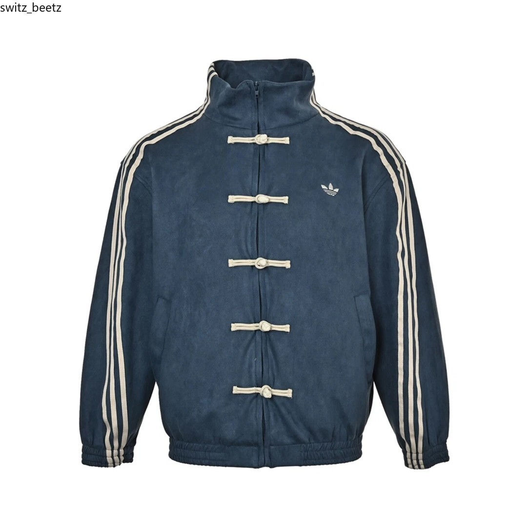 Adidas Originals Ctt Snake Year Limite Chinese Stand Collar Casual Jacket Hot