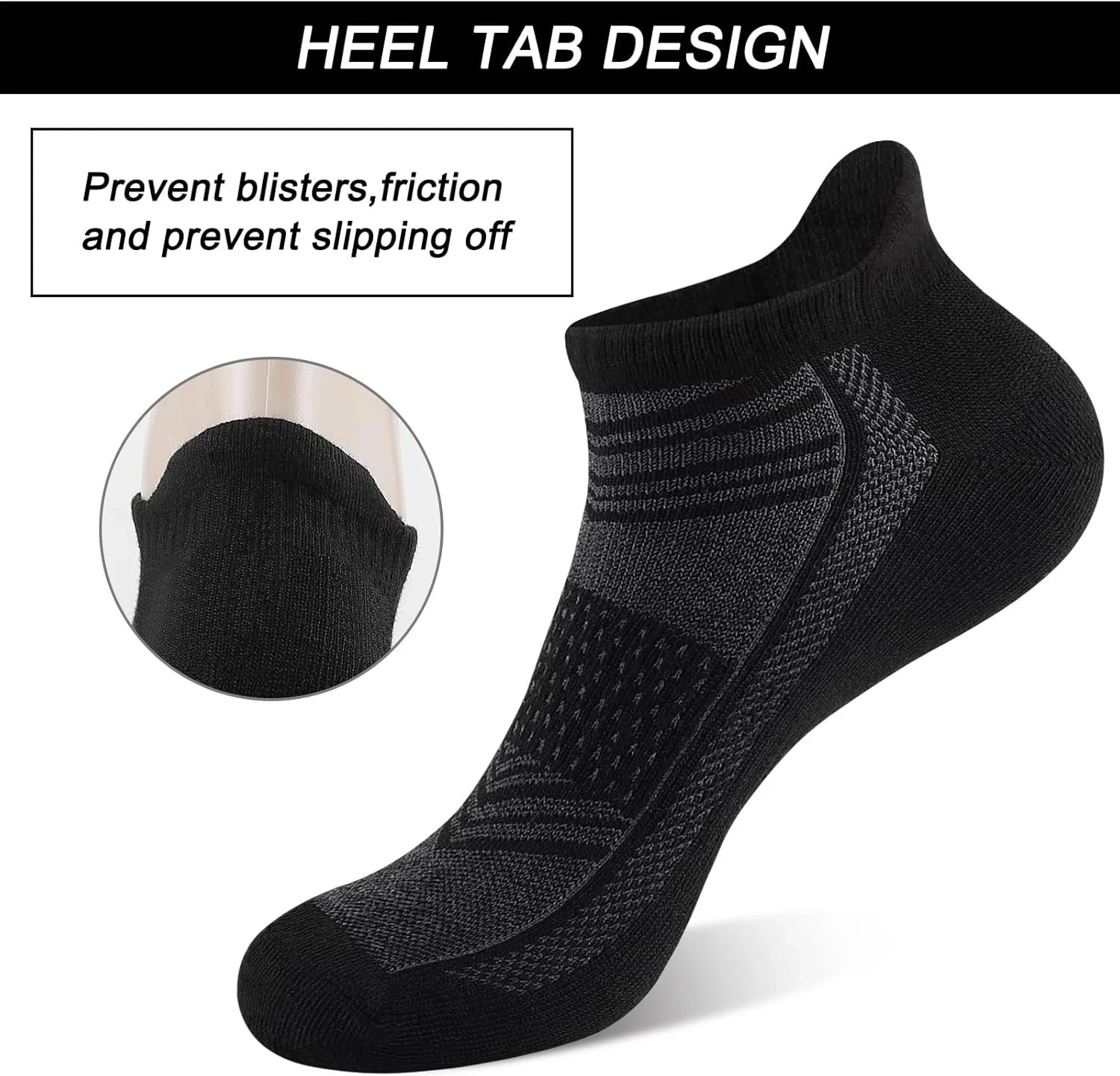 shnn 14 Pairs Mens/Womens Ankle Socks Breathable Casual Low Cut Short Socks for
