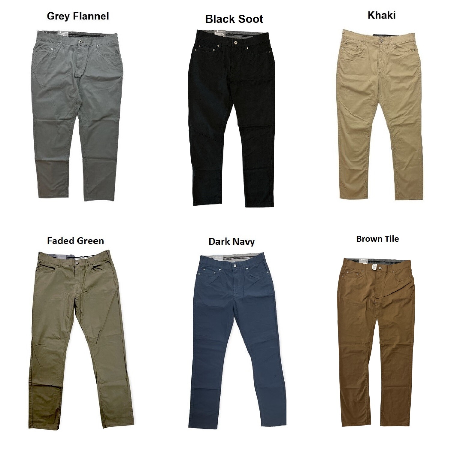Member’s Mark Men’s Straight Fit Mason 5 Pocket Stretch Pant