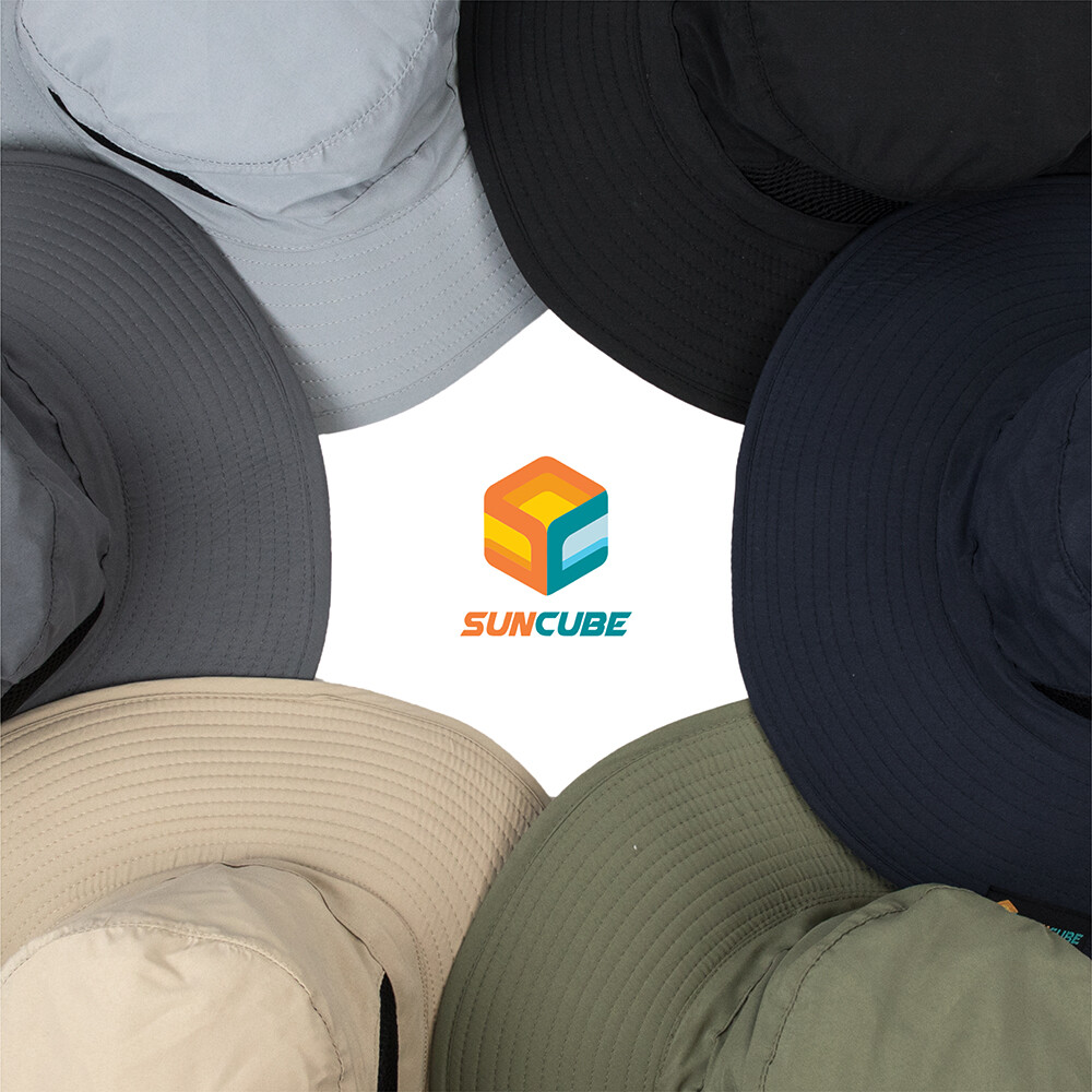 Outdoor Hiking Fishing Hat Summer Sun Protection Wide Brim Boonie Shade 50+ UPF