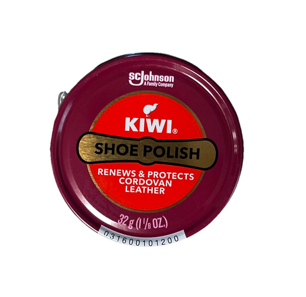 Kiwi Cordovan Shoe Polish Leather Care 31g 1.13oz Shines Renews & Protects