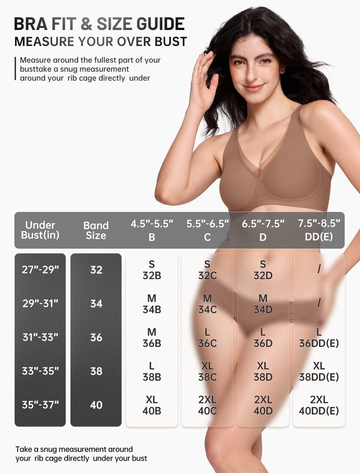 Thin Wireless Bra Seamless Jelly Strip Side Support Anti-Sagging