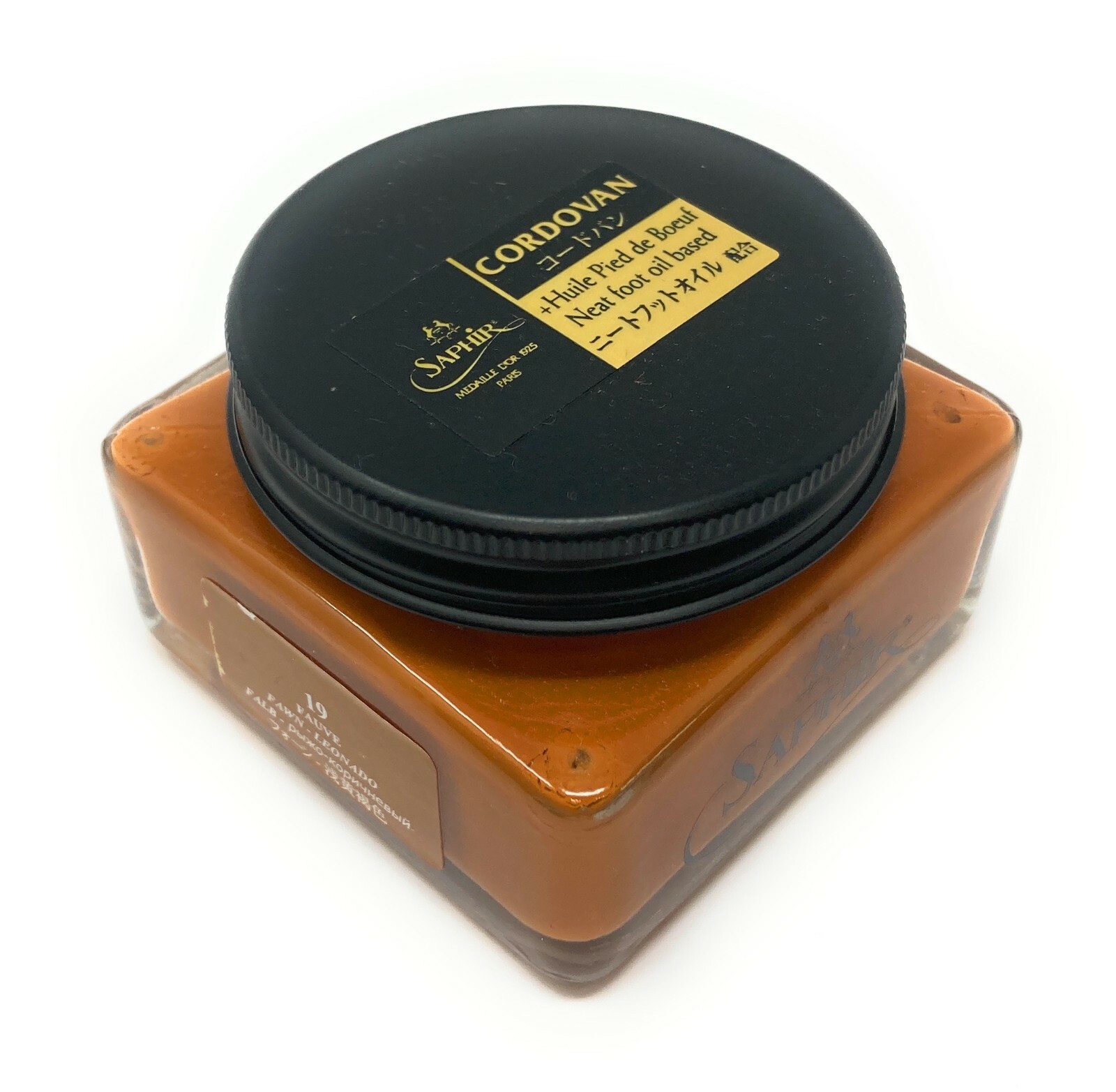 Fawn – Saphir Medaille d’Or Pommadier Cordovan Shoe Cream – For Cordovan Leather