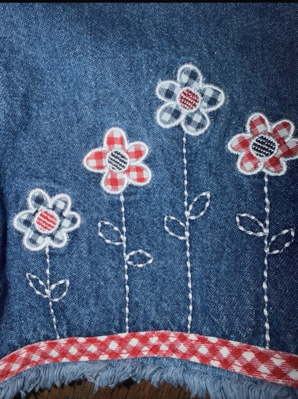 Vintage Miniwear Embroidered Shortalls 3T/36m