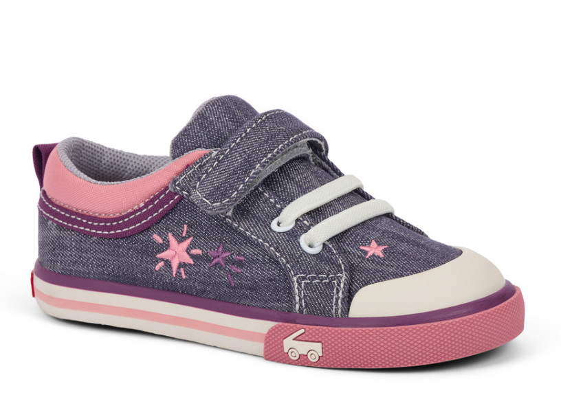 NEW See Kai Run Kristin Gray Denim/Stars