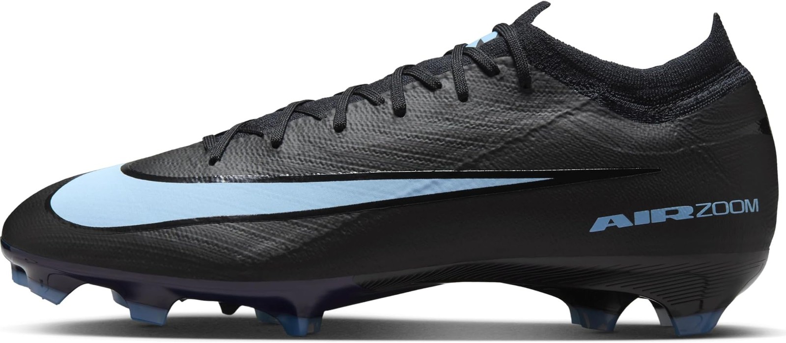 Nike Mercurial Vapor 16 Pro Firm-Ground Low-Top Soccer Cleats (Black/Ice Blue) S