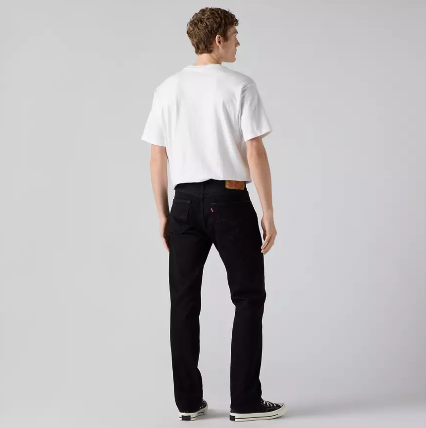 LEVI’S 501 Original Men’s Jeans, Black – Non Stretch