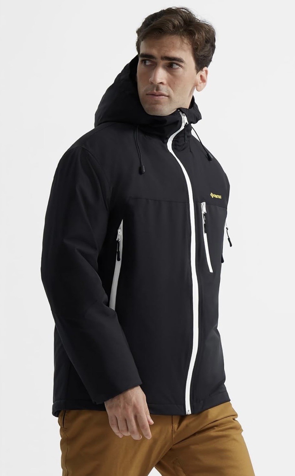 GEMYSE Men’s Mountain Waterproof Ski Snow Jacket Winter Rain Proof NEW Size Xl