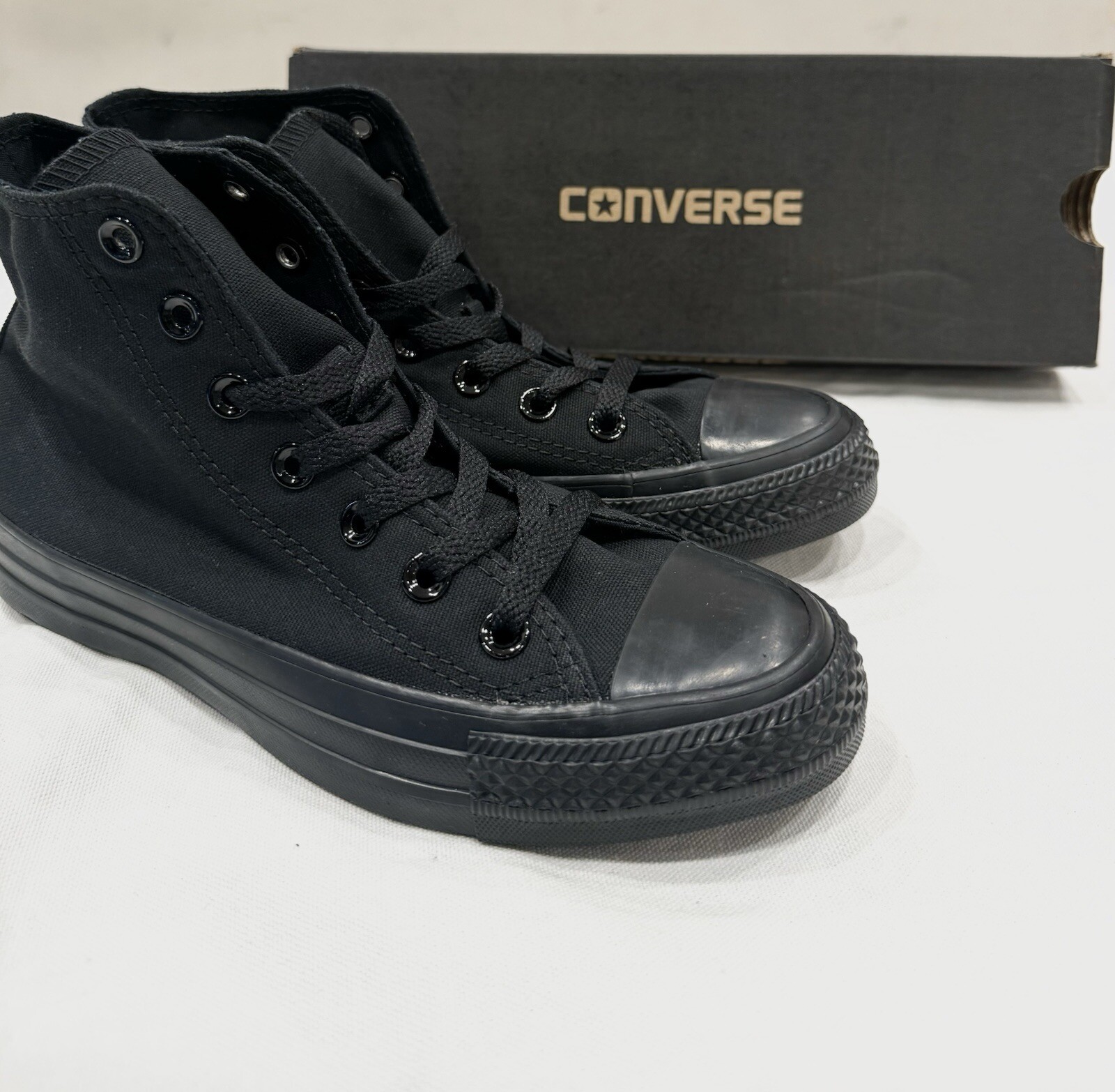 CONVERSE, CHUCK ALL STAR TAYLOR, BLACK MONOCHROME, M3310, MEN 4/ WOMEN 6