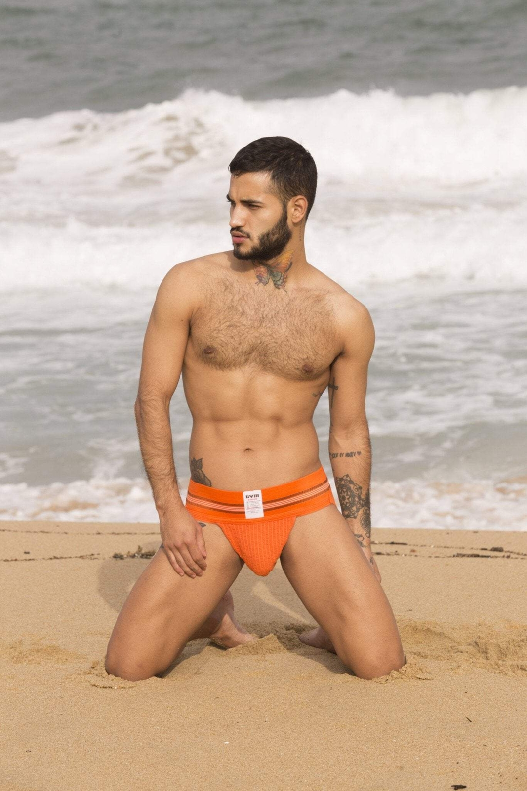 GYM Old School 2.0 Jockstrap with 3″ Waistband (1-Pack)