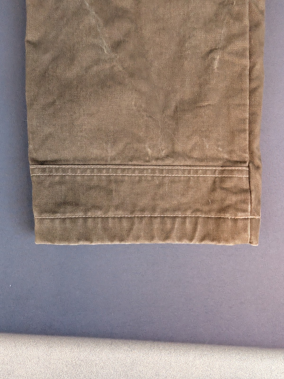 KUHL Flannel Lined Hot Ryder Pants Mens 32×32 Vintage Patina Dye Dark Khaki