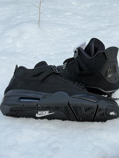 Jordan Retro 4 Black Cat 2025 Mid Top Men’s 7-12