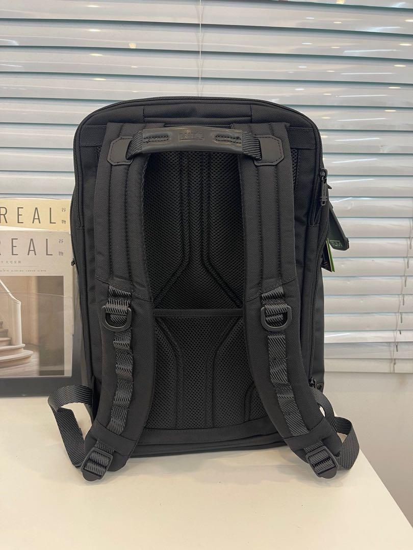 TUMI ALPHA BRAVO Nomadic Backpack Black Business Travel Multifunctional NEW