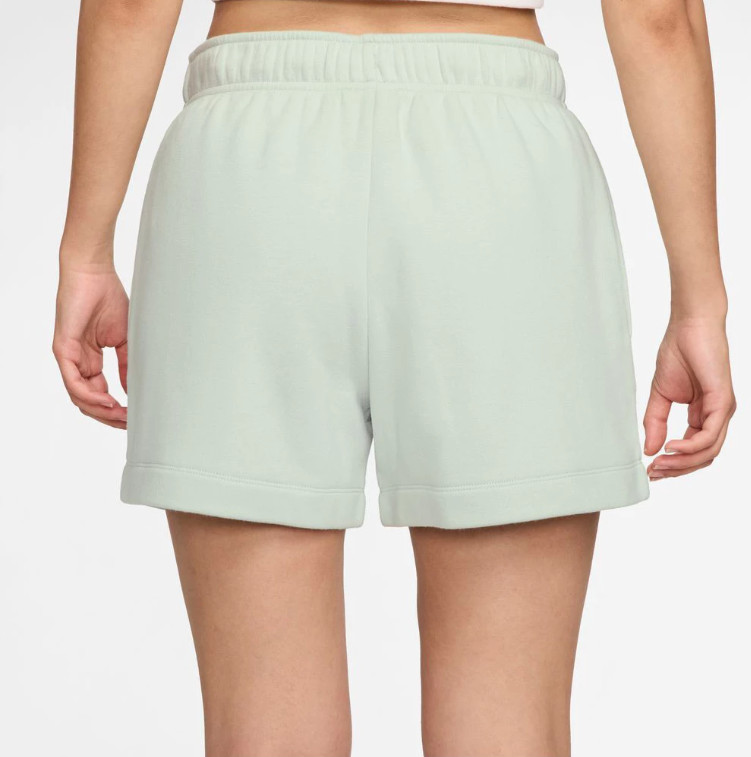 *NEW* Women NIKE Sports Club Fleece Logo Mid Rise Short Black (DQ5802 034)👍